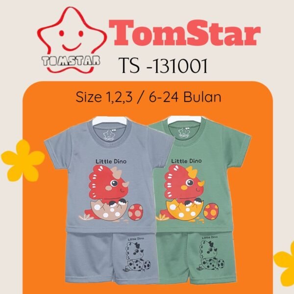 TomStar Setelan Oblong Ukuran Kaos Anak Laki-Laki TS-131001