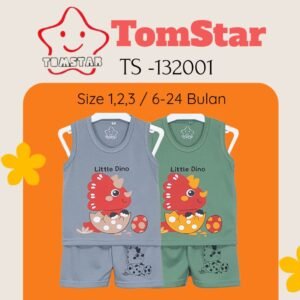 TomStar Setelan Singlet Ukuran Anak Laki-Laki TS-132001