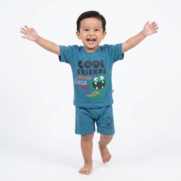 Setelan Oblong Anak Laki Cowok Tompege TP-23167B